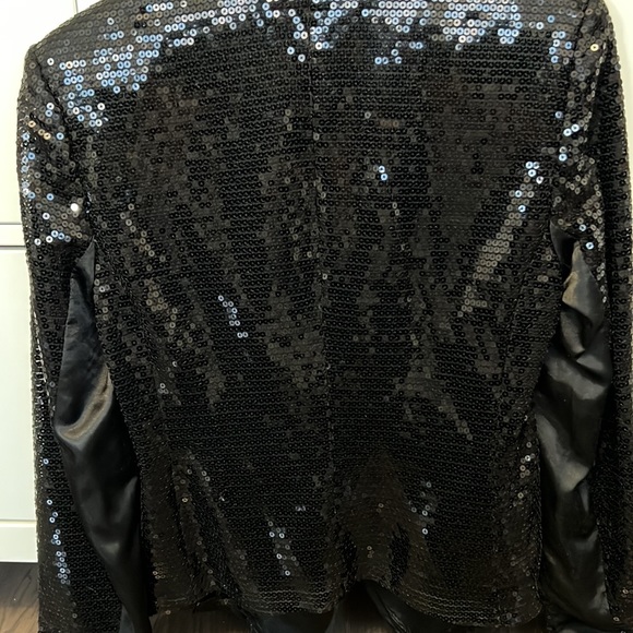 Bcbg black sequin jacket - Picture 5 of 5